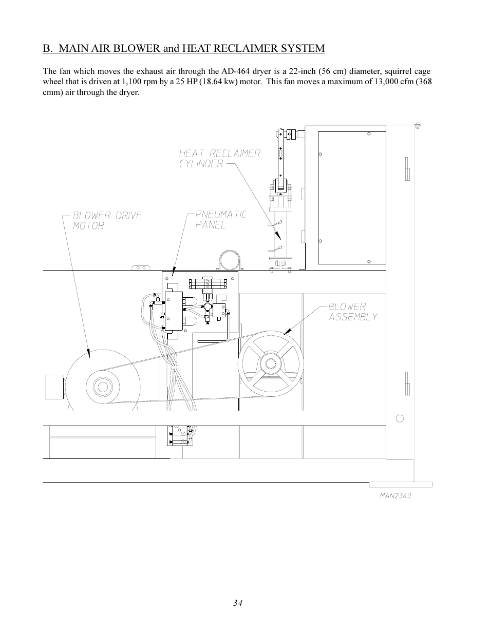 American Dryer Corp. ADS-464 II User Manual | Page 38 / 80