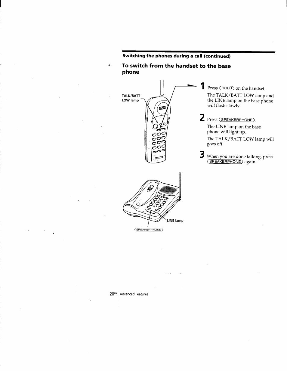 Sony SPP-205 User Manual | Page 20 / 63