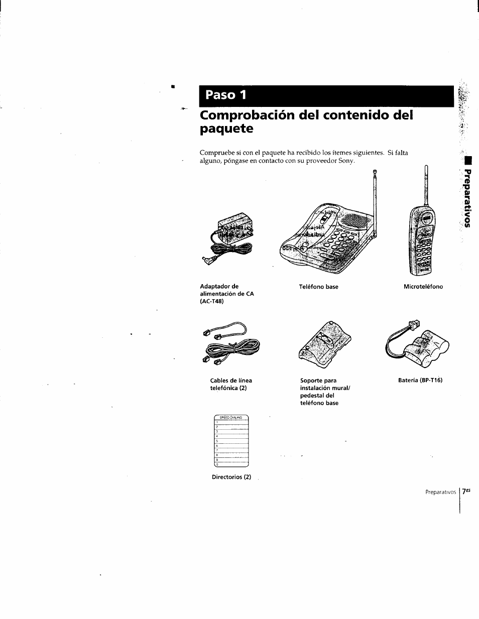 Sony SPP-205 User Manual | Page 38 / 63