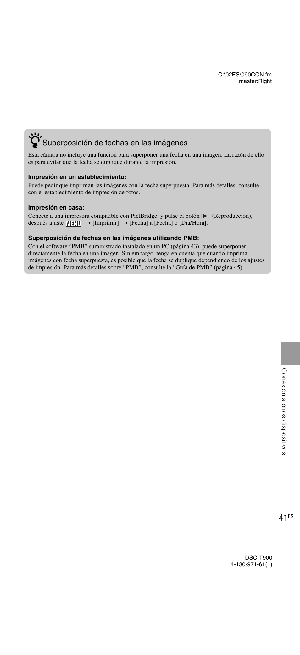 Sony DSC-T900 User Manual | Page 103 / 124
