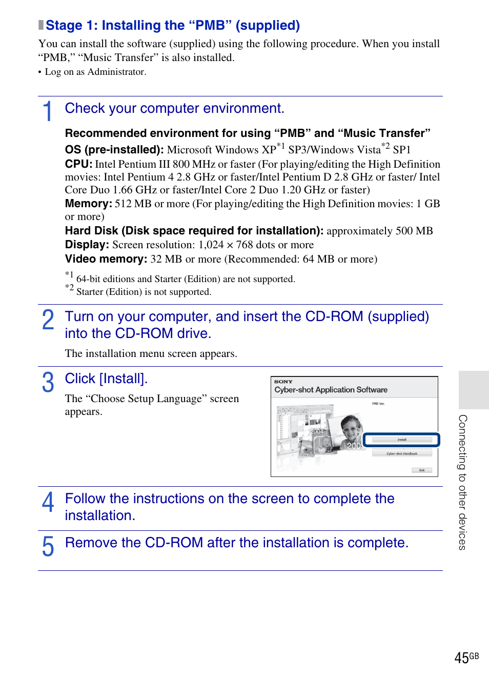 Sony DSC-T900 User Manual | Page 45 / 124