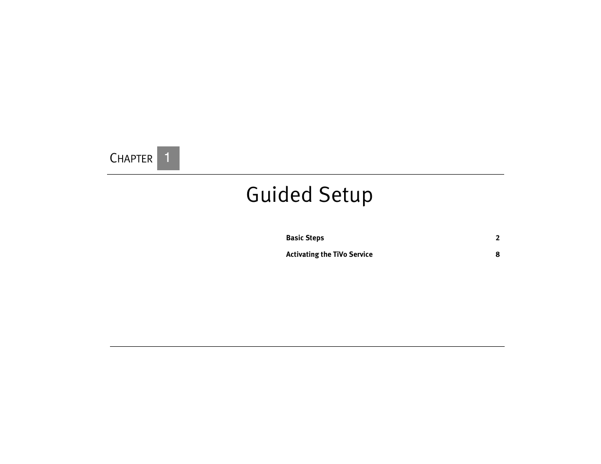 Guided setup | Sony SVR-2000 User Manual | Page 8 / 107