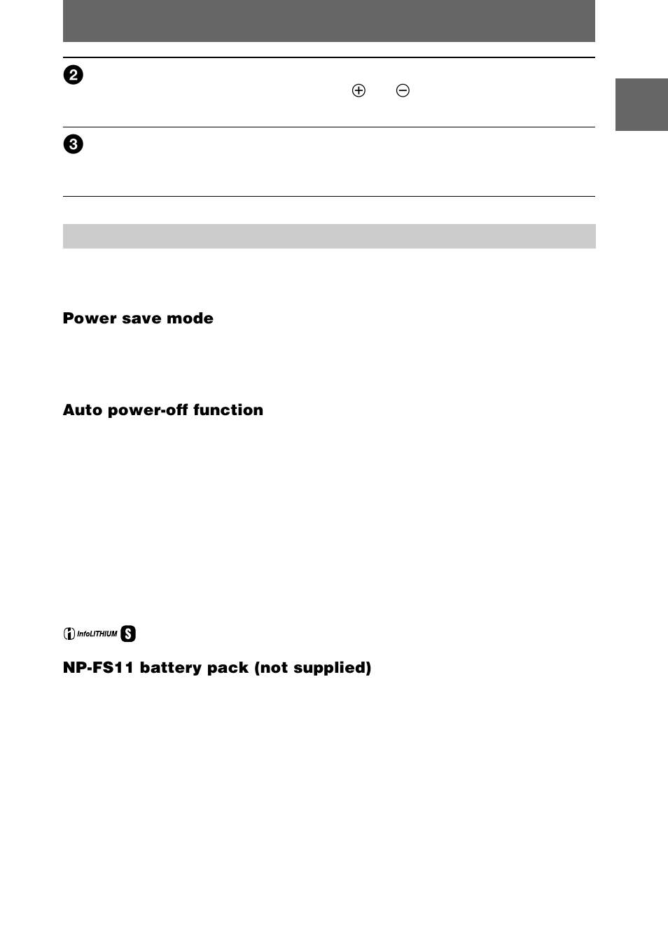 Sony DSC-P20 User Manual | Page 11 / 88