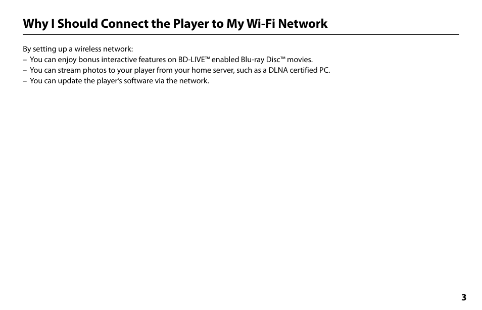 Sony BDP-S1000ES User Manual | Page 3 / 16