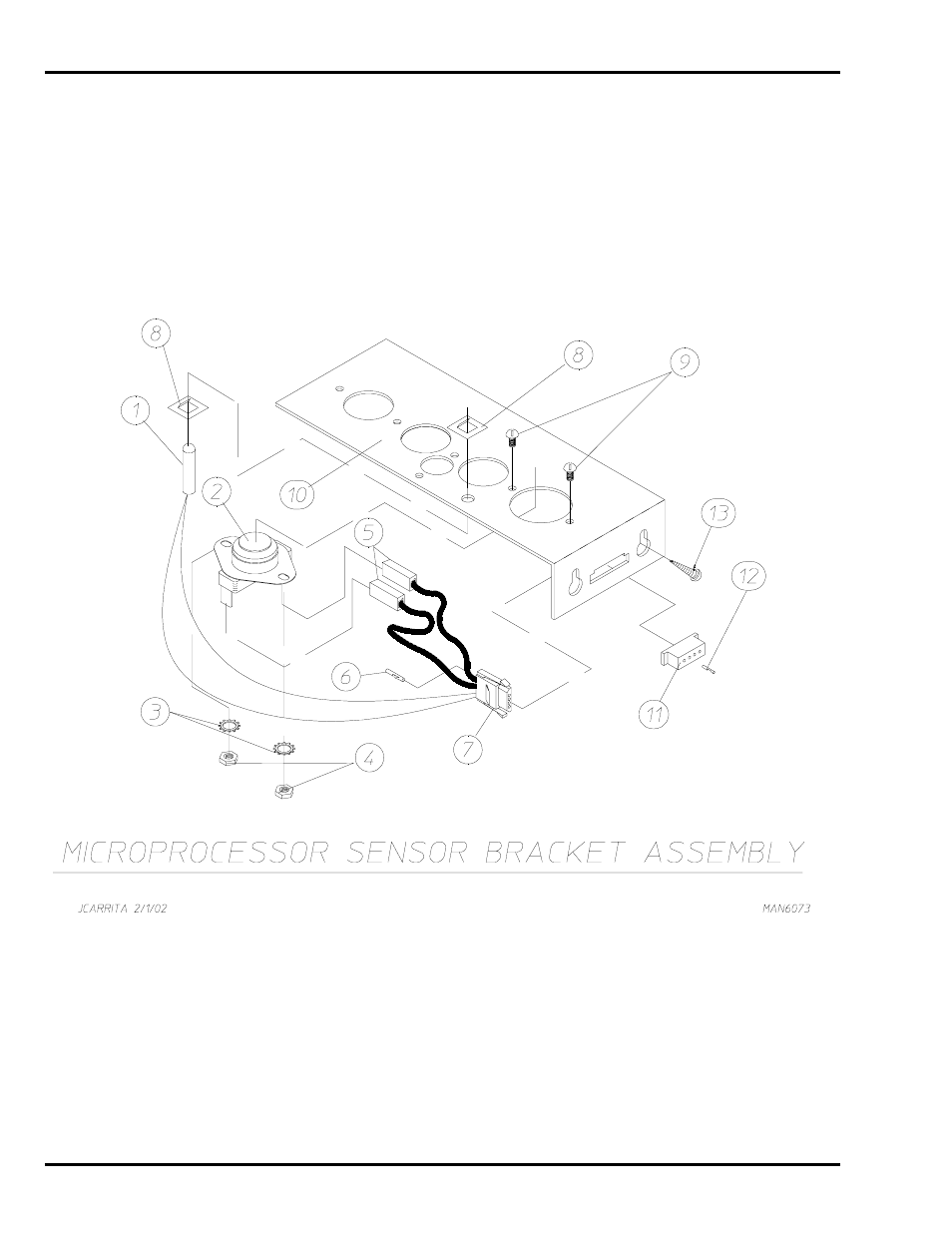 Sensor bracket assemblies | American Dryer Corp. D75 User Manual | Page 22 / 42