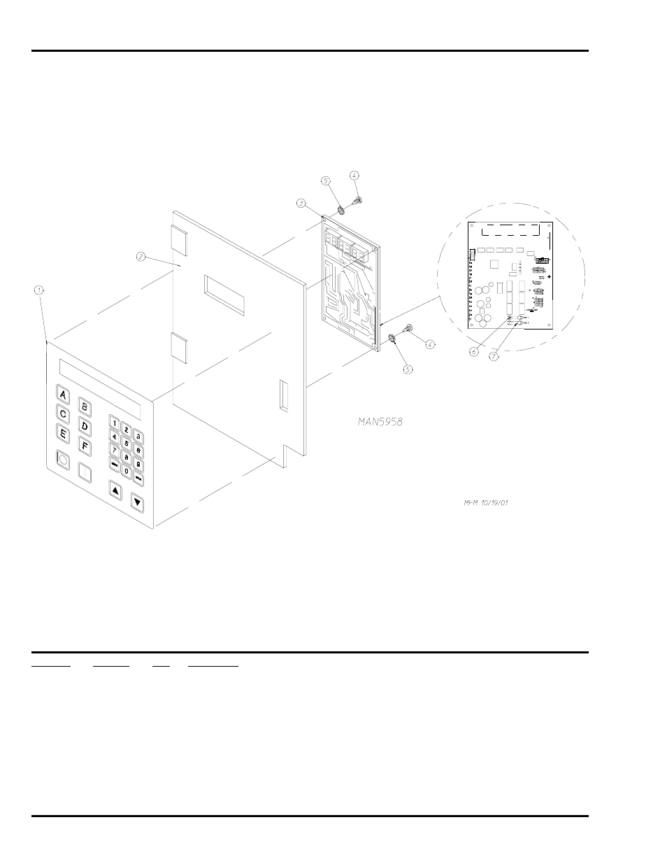 Phase 7 opl microprocessor control panel assembly | American Dryer Corp. D75 User Manual | Page 6 / 42