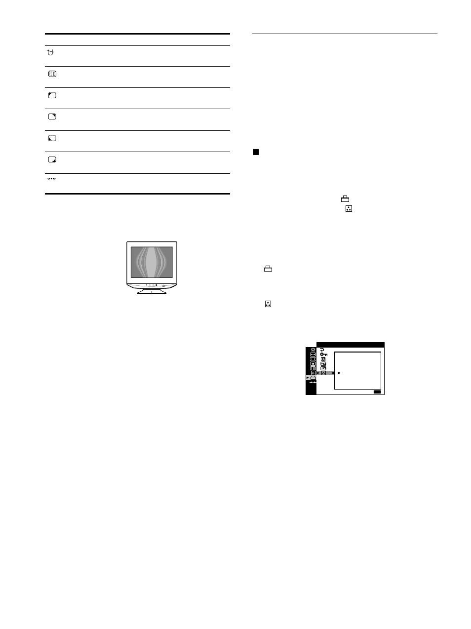 Adjusting the color of the picture (color) | Sony CPD-G520 User Manual | Page 14 / 64
