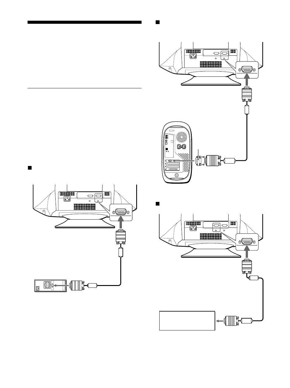 Installation et configuration | Sony CPD-G520 User Manual | Page 26 / 64