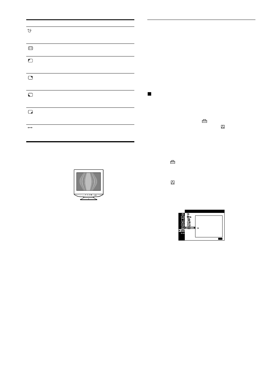 Ajuste del color de la imagen (color) | Sony CPD-G520 User Manual | Page 54 / 64