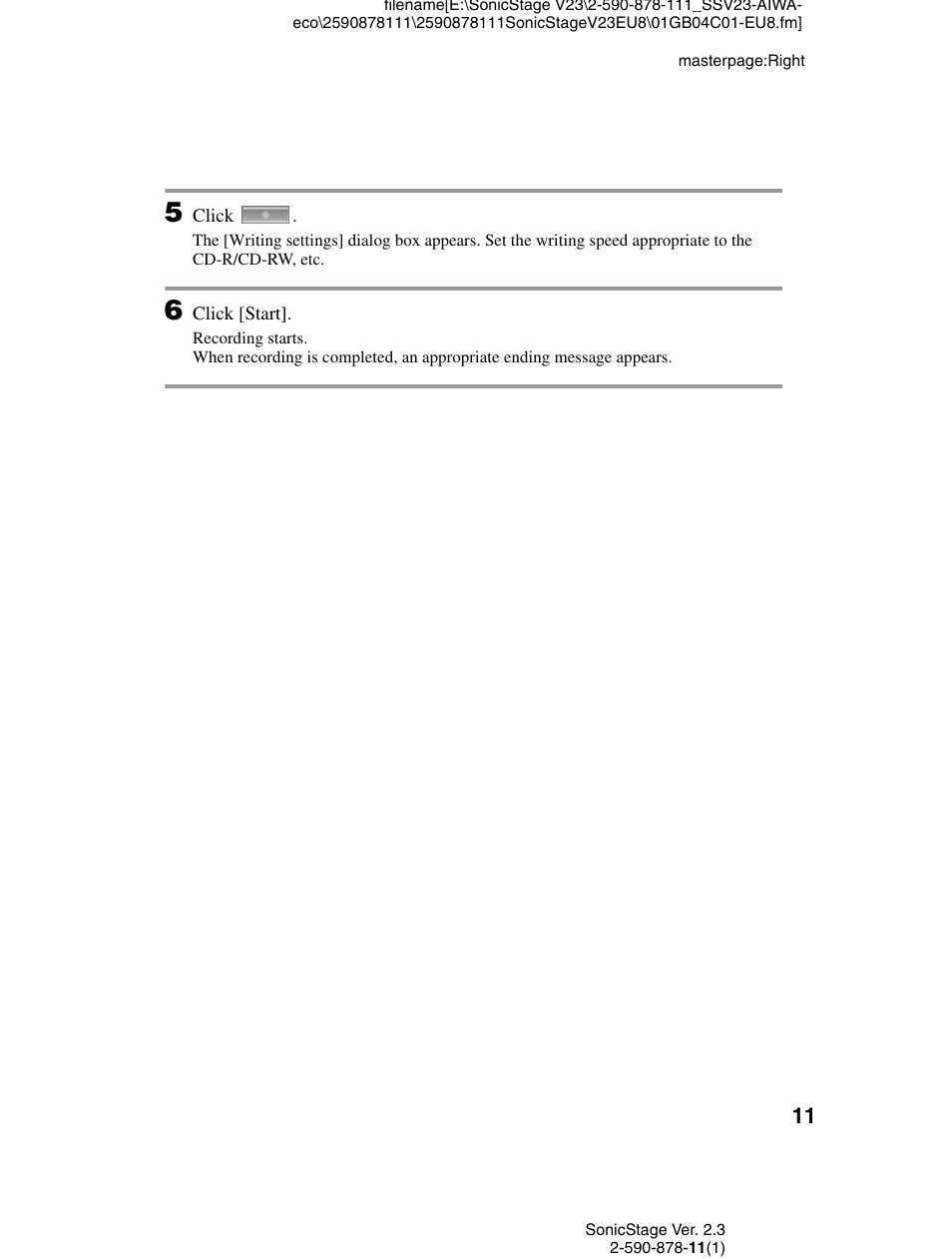 Sony VGF-AP1L User Manual | Page 11 / 20