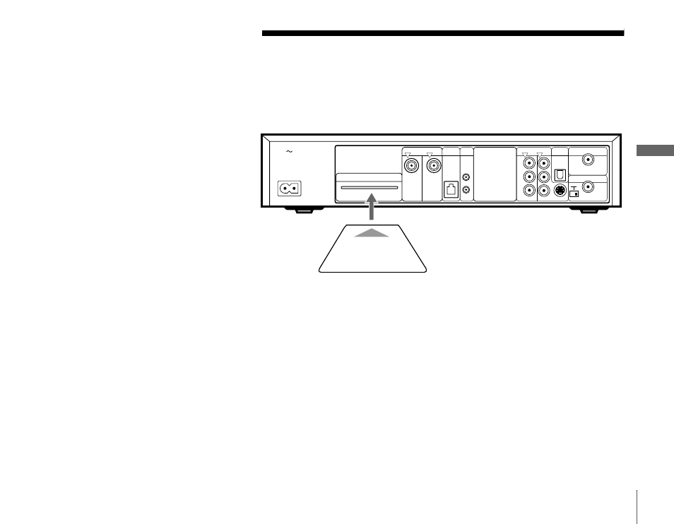 Step 7: inserting the access card, Installation is complete, Satellite receiver access card | Sony SAT-T60 User Manual | Page 25 / 44