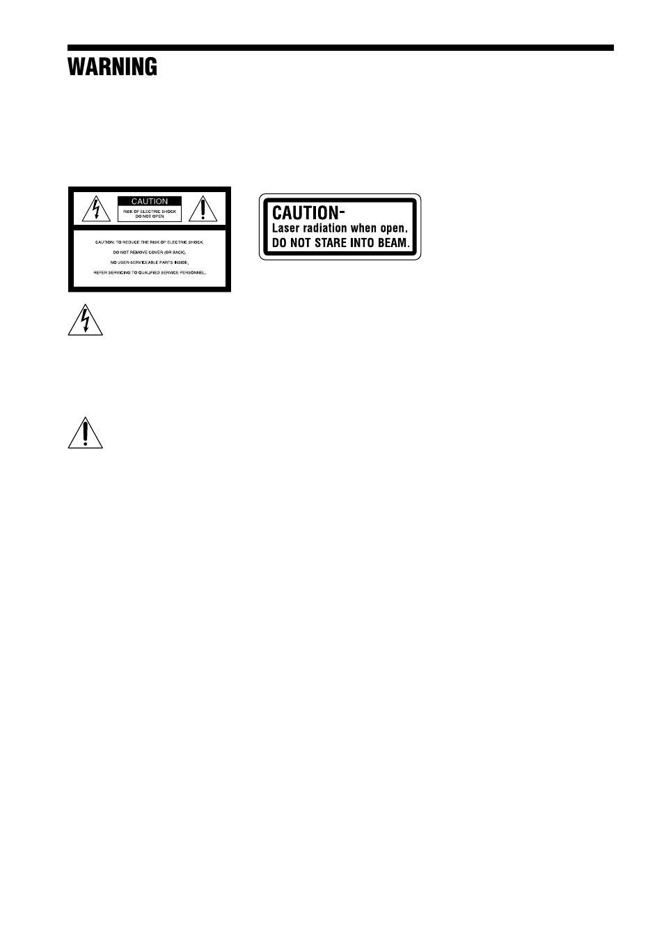 Warning | Sony DAV-C990 User Manual | Page 2 / 88