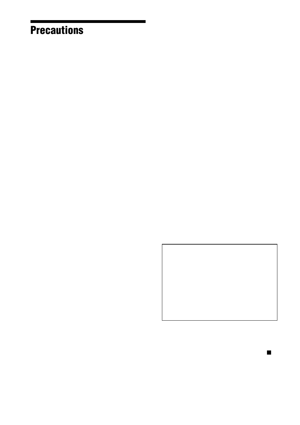 Precautions | Sony DAV-C990 User Manual | Page 4 / 88