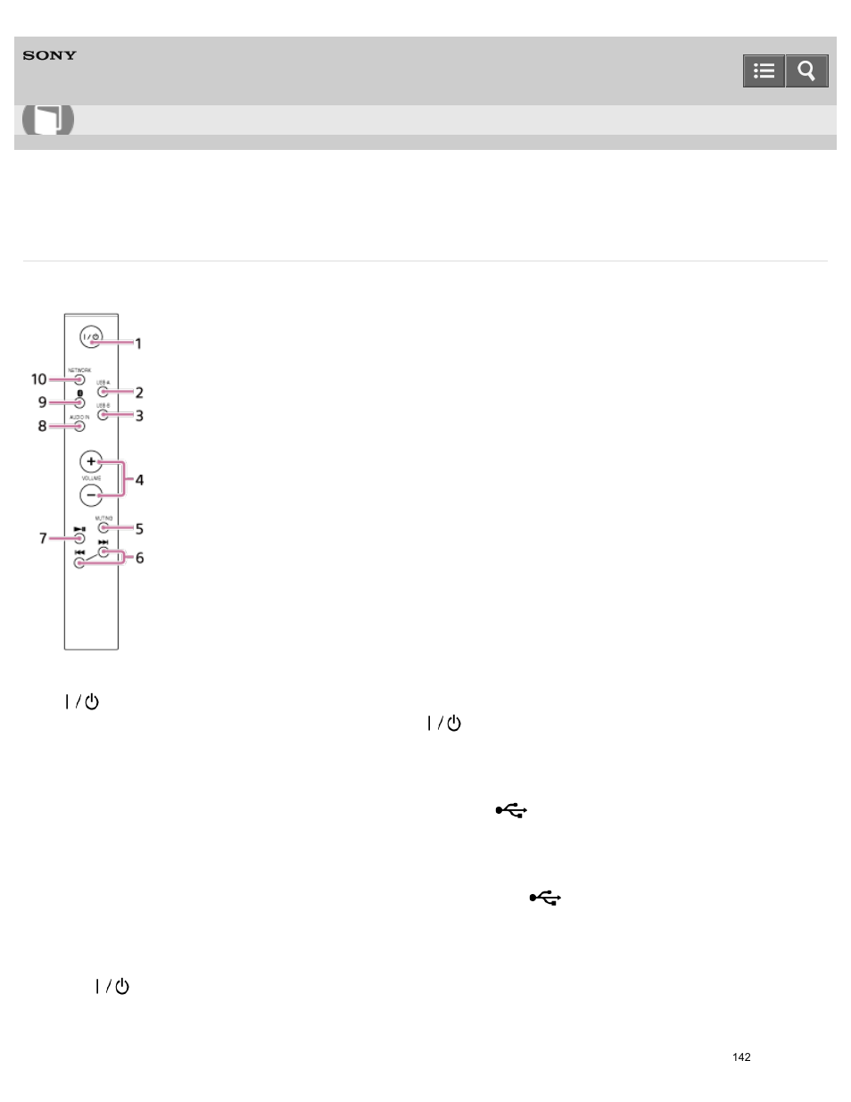 Parts and controls (remote control), Help guide | Sony SRS-X9 User Manual | Page 155 / 349