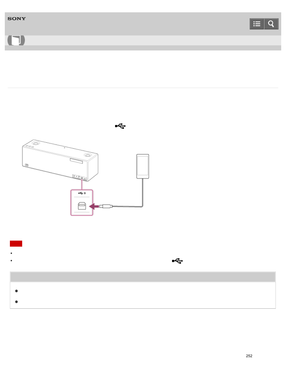 Connecting a high-resolution supported walkman, Help guide | Sony SRS-X9 User Manual | Page 265 / 349