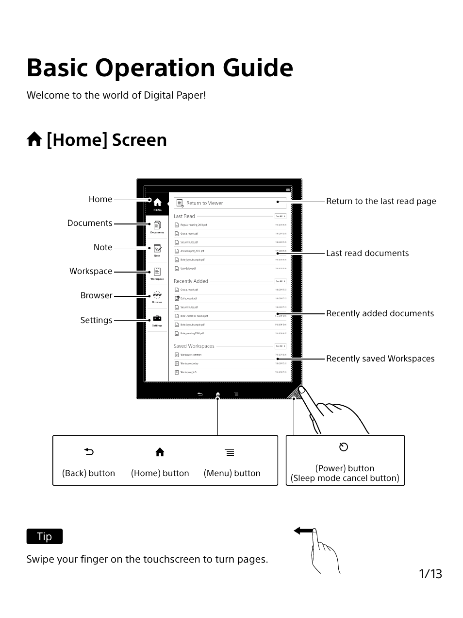 Sony DPT-S1 User Manual | 13 pages