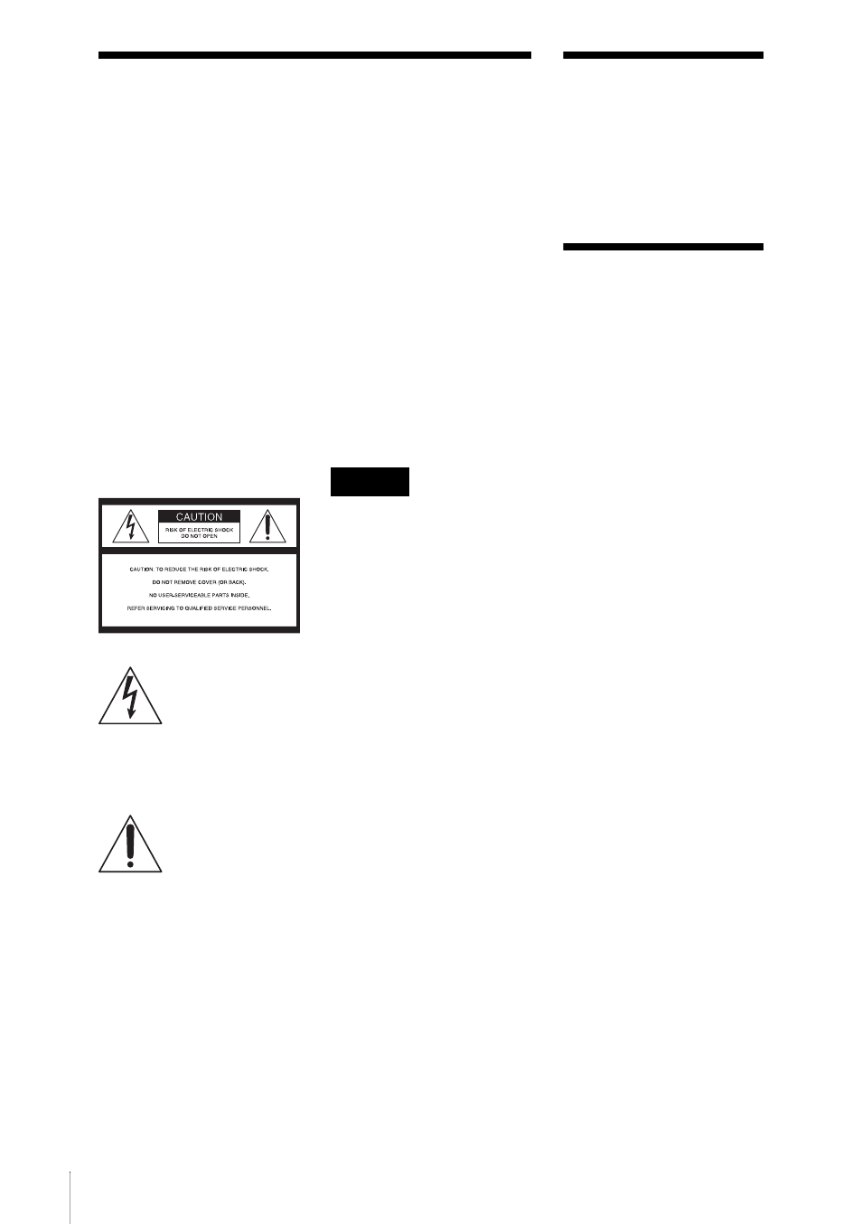 Warning, Welcome, General precautions | Sony SLV-D100 User Manual | Page 2 / 104