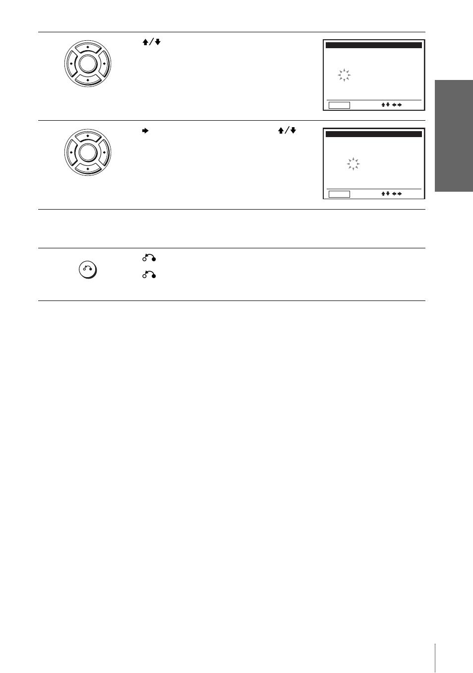 Getting star ted, Press v/v to set the hour | Sony SLV-D100 User Manual | Page 25 / 104