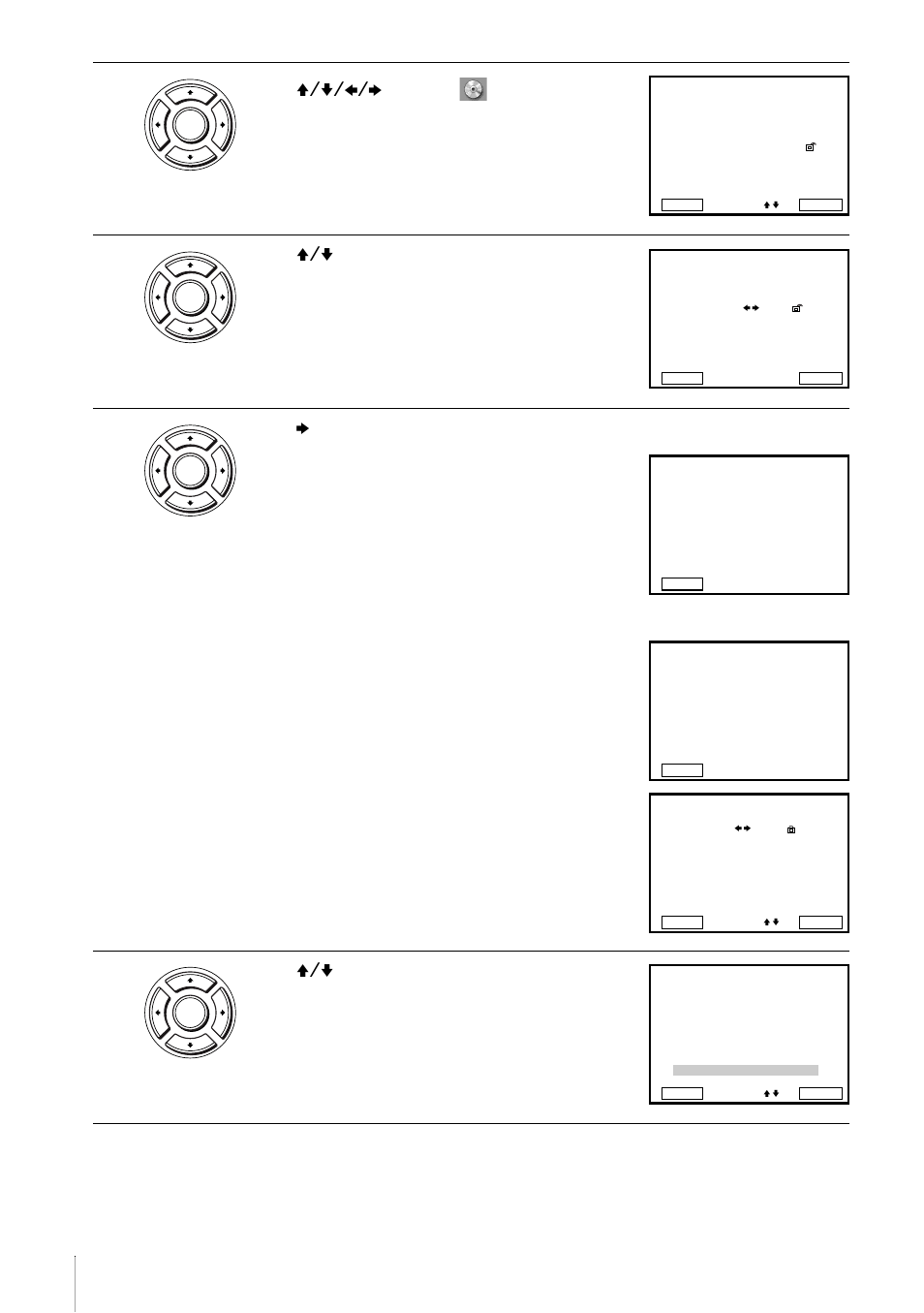 Press v/v to select “parental,” then press enter, When you have already registered a password | Sony SLV-D100 User Manual | Page 58 / 104