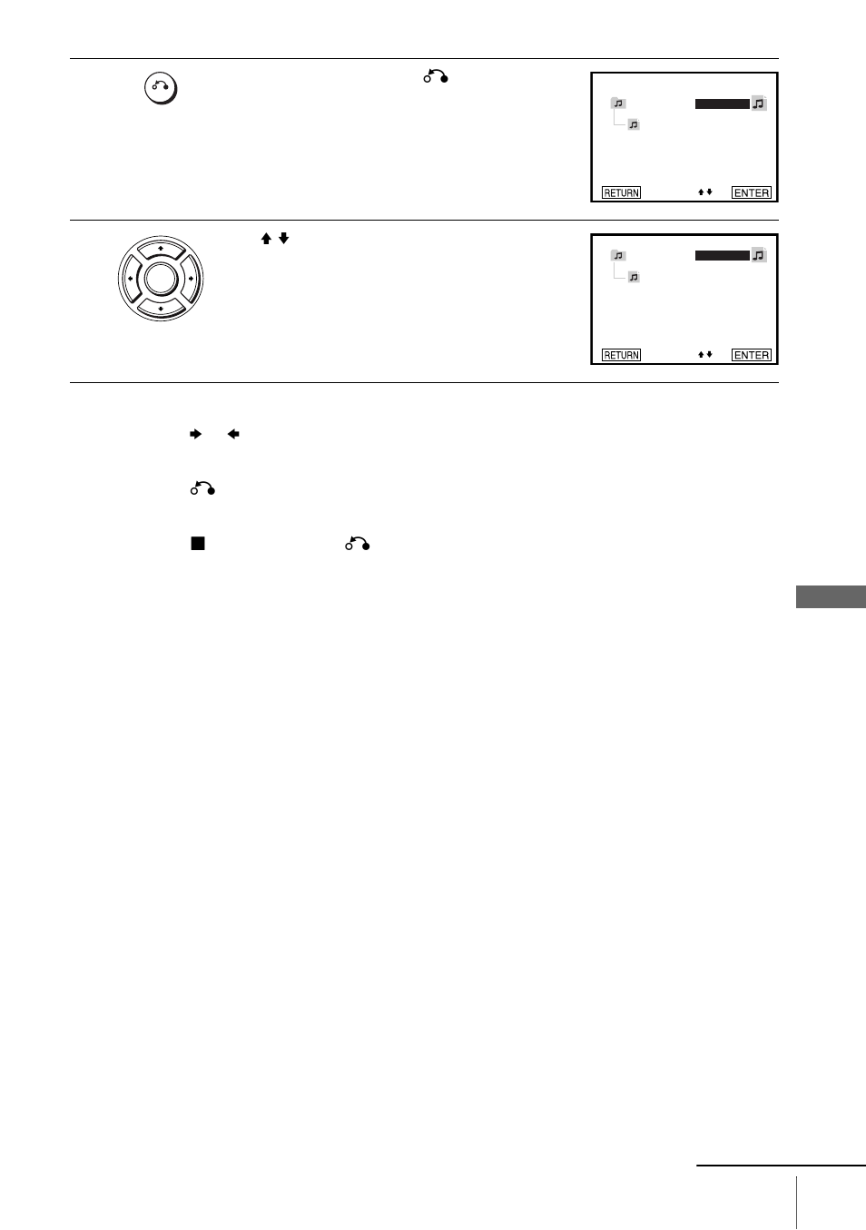 About mp3 audio tracks | Sony SLV-D100 User Manual | Page 75 / 104