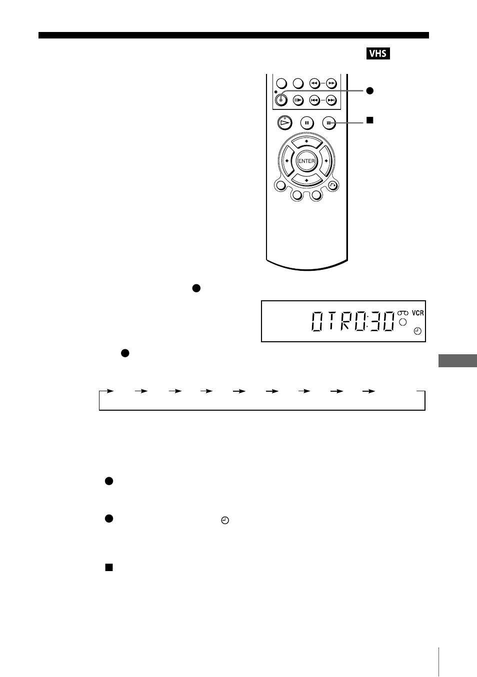Vcr addtional operations, Setting the recording duration time, Setting the recording | Sony SLV-D100 User Manual | Page 79 / 104