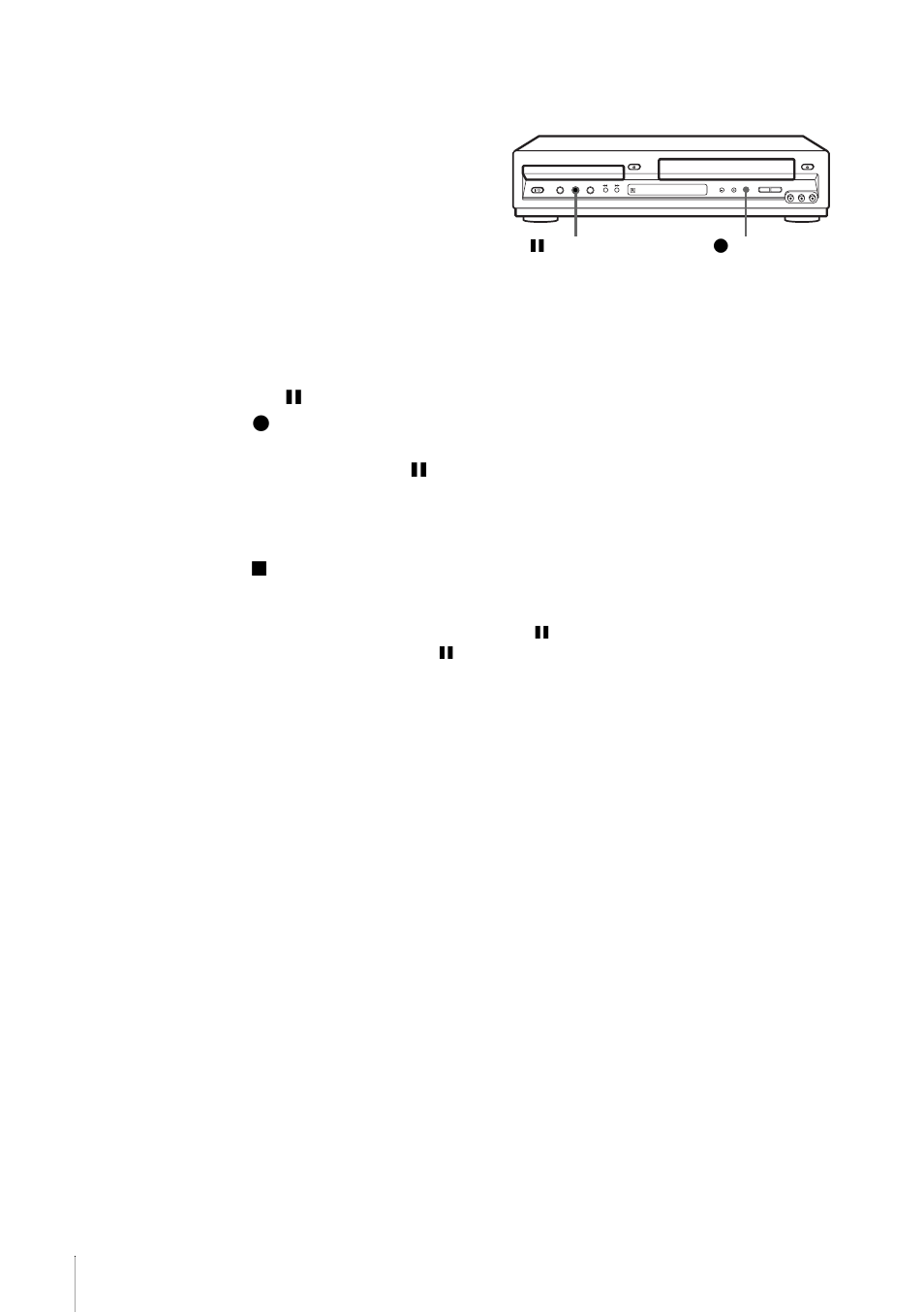 Operation (when recording on this vcr) | Sony SLV-D100 User Manual | Page 86 / 104