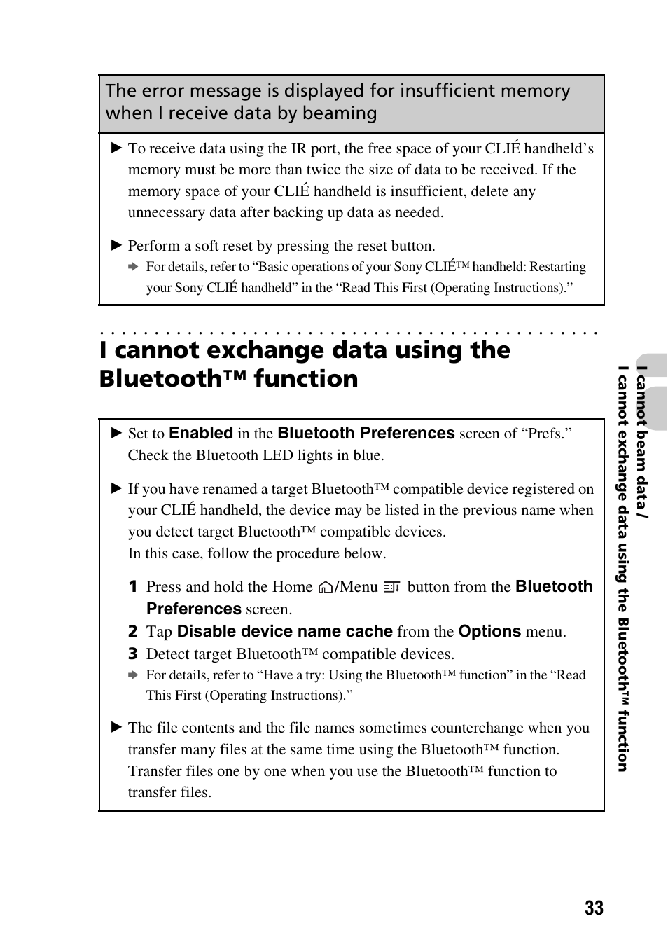 Sony PEG-TG50 User Manual | Page 33 / 56