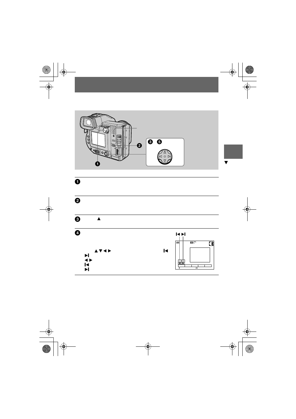 Playing back moving images | Sony MVC-FD97 User Manual | Page 27 / 92