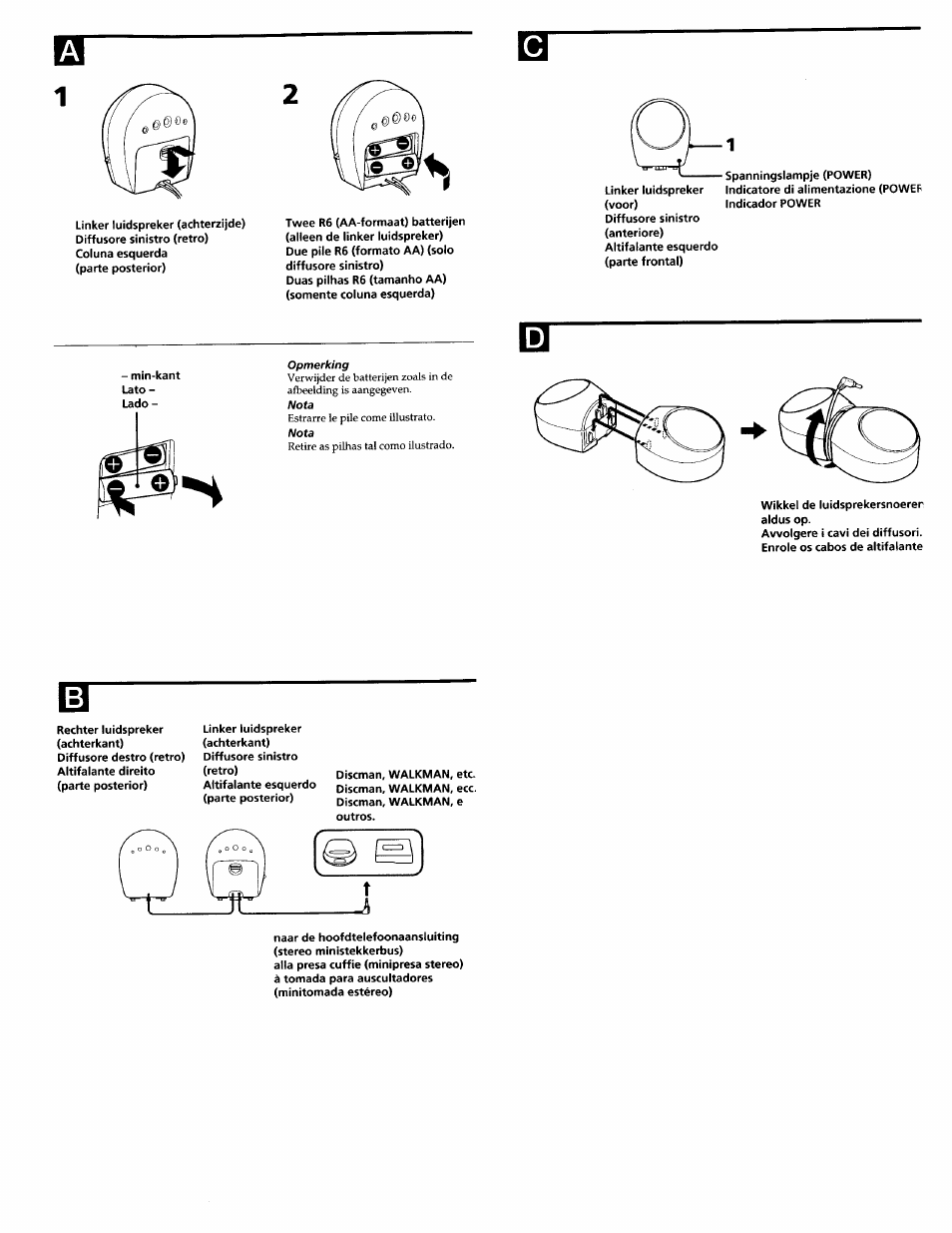 Sony SRS-A5 User Manual | Page 6 / 9