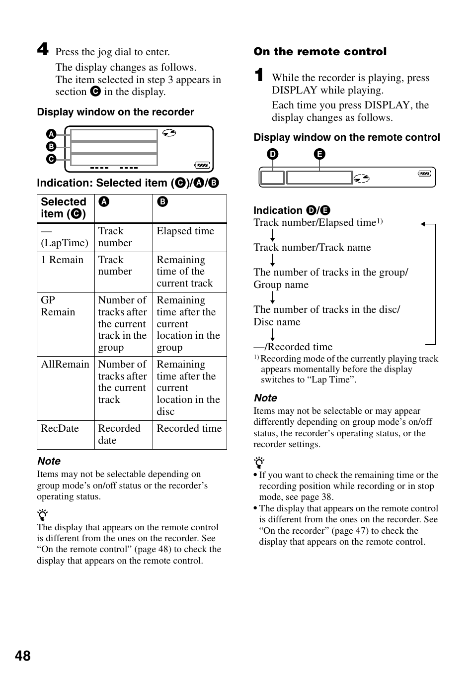 Sony MZ-N1 User Manual | Page 48 / 96
