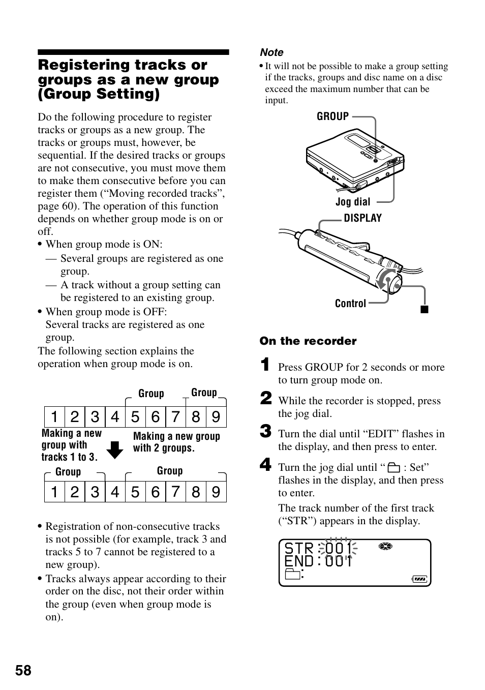 Sony MZ-N1 User Manual | Page 58 / 96