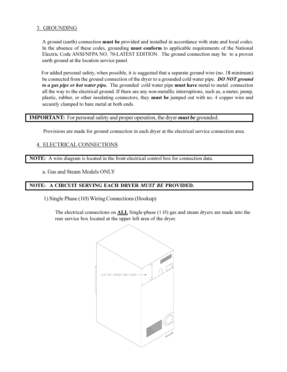American Dryer Corp. ML-75HS User Manual | Page 26 / 56