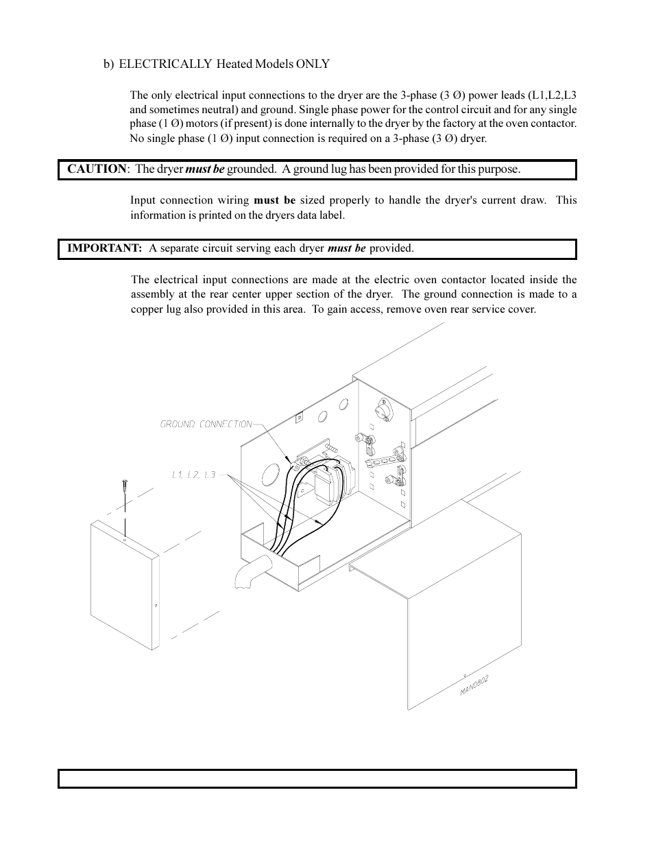 American Dryer Corp. ML-75HS User Manual | Page 30 / 56