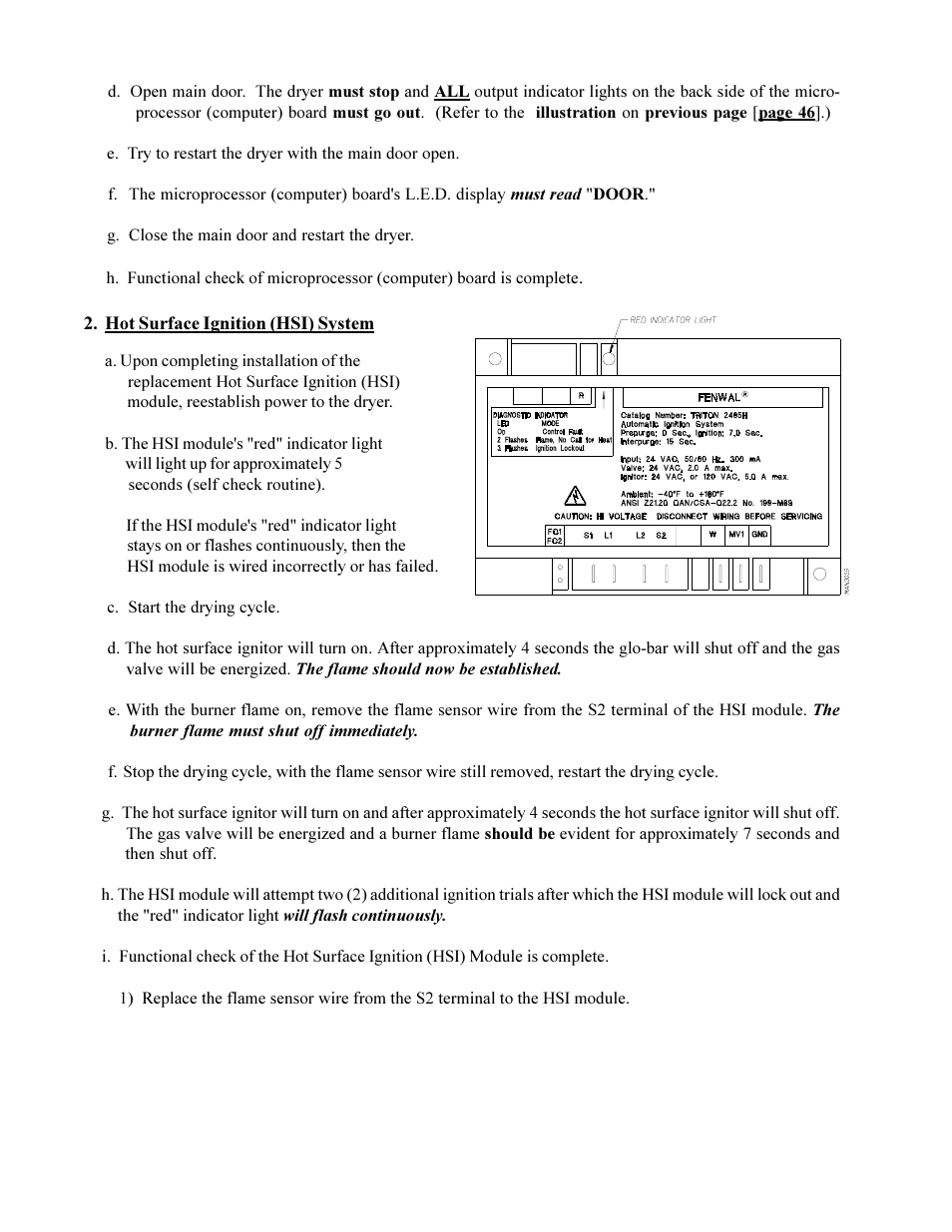 American Dryer Corp. ML-75HS User Manual | Page 52 / 56