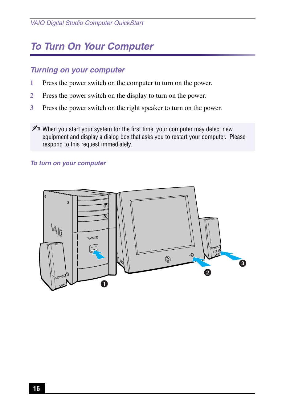 Sony PCV-RX540 User Manual | Page 16 / 56