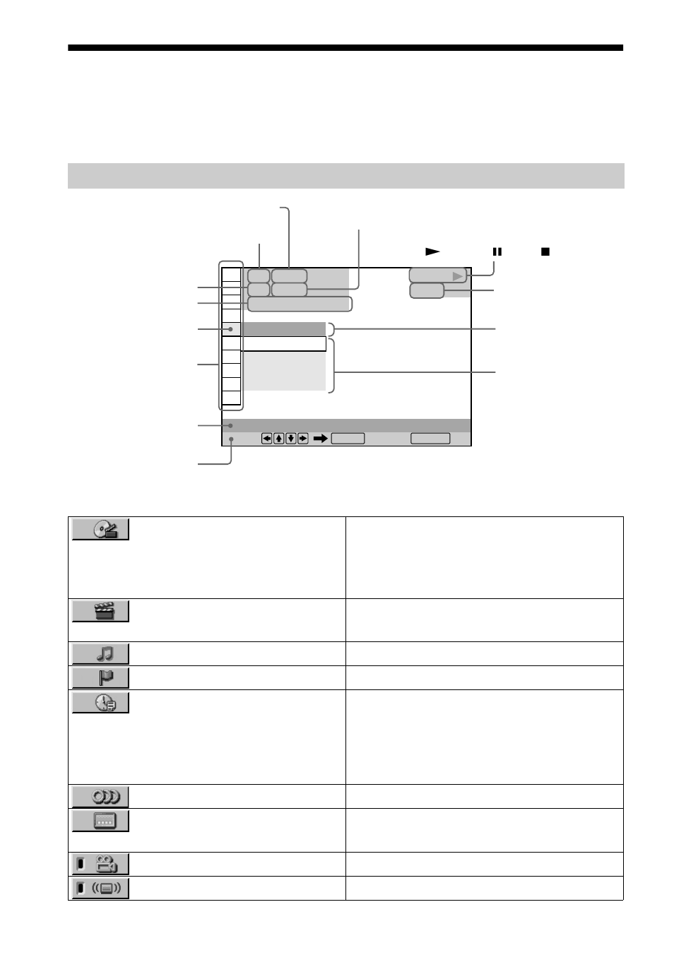 Guide to control menu display, Control menu | Sony DVP-NS400D User Manual | Page 12 / 88