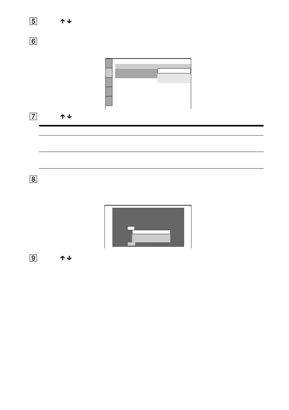 5press x / x to select a language, 6press enter, 7press x / x to select the item. 8 press enter | 9press x / x to select the item, then press enter | Sony DVP-NS400D User Manual | Page 26 / 88