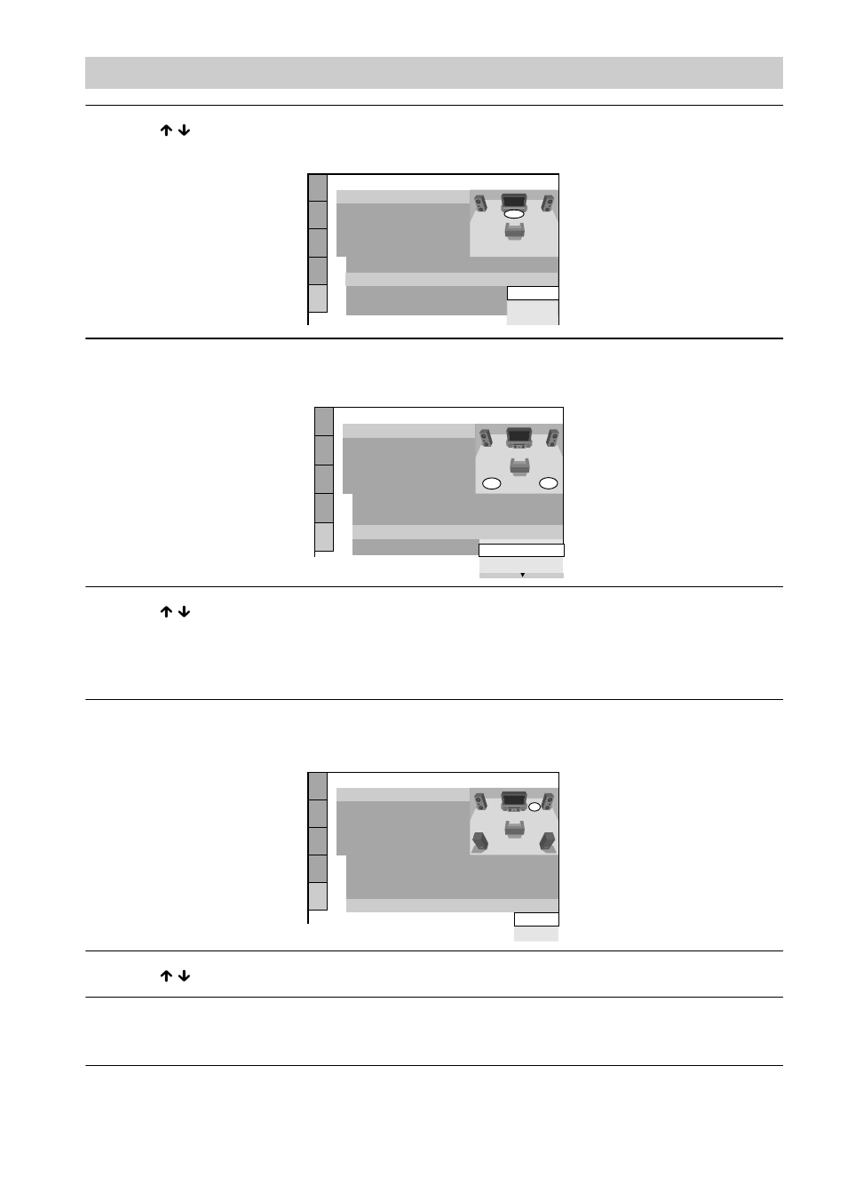 When 5.1 ch output is selected | Sony DVP-NS400D User Manual | Page 28 / 88