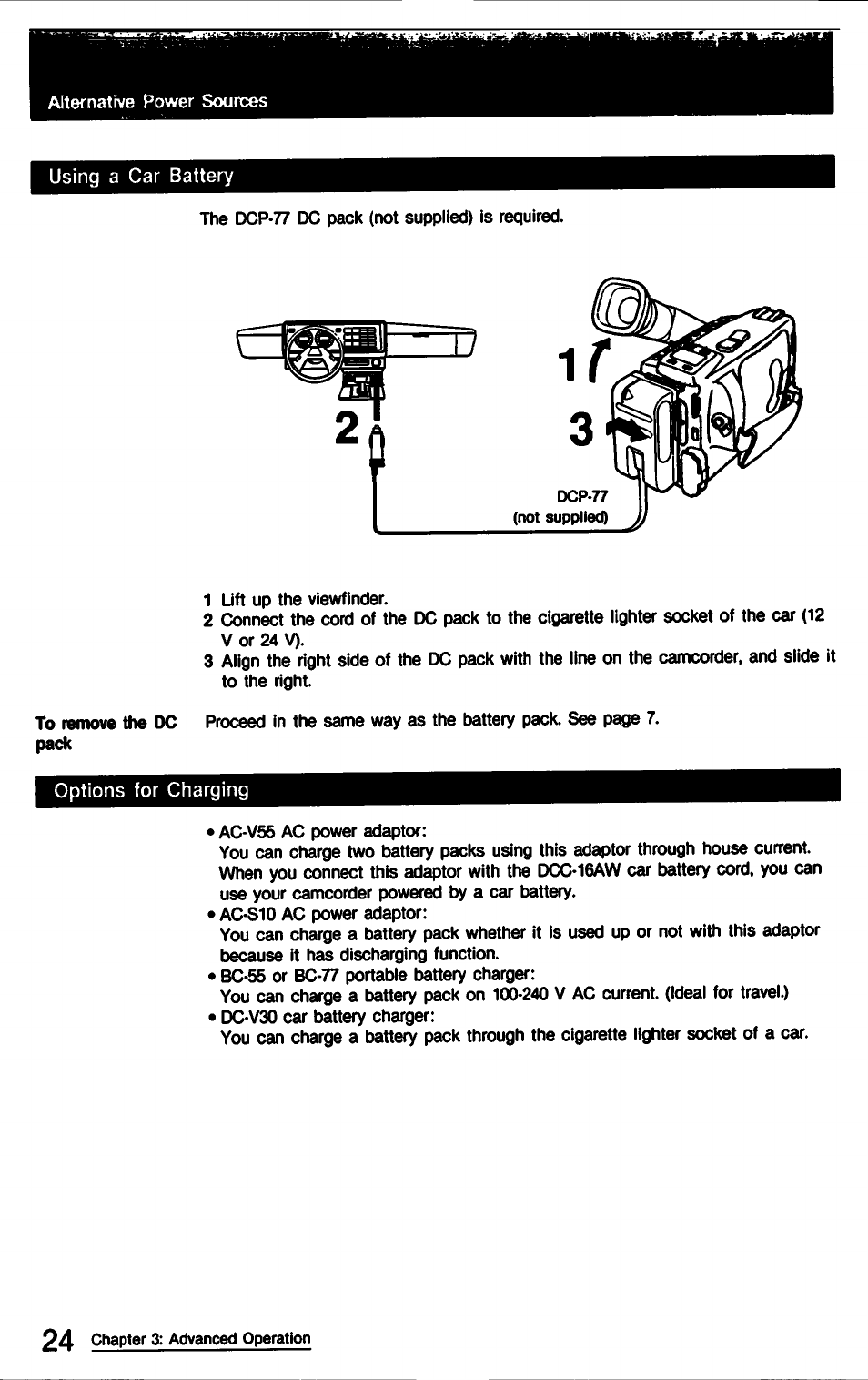Sony CCD-TR9 User Manual | Page 24 / 72