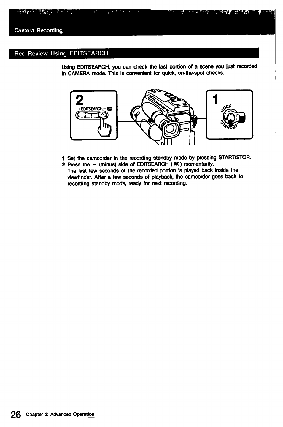 Sony CCD-TR9 User Manual | Page 26 / 72