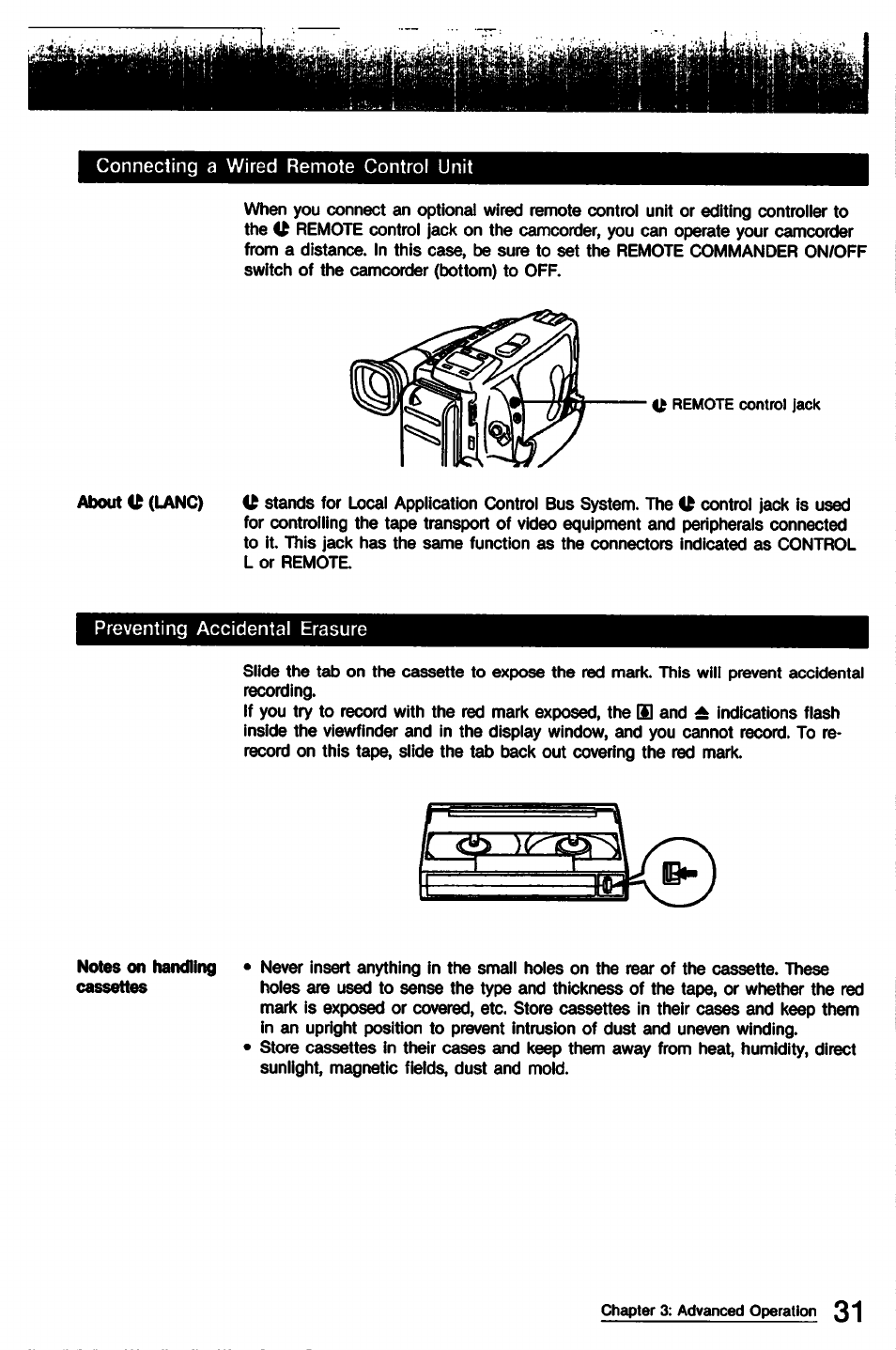 Sony CCD-TR9 User Manual | Page 31 / 72