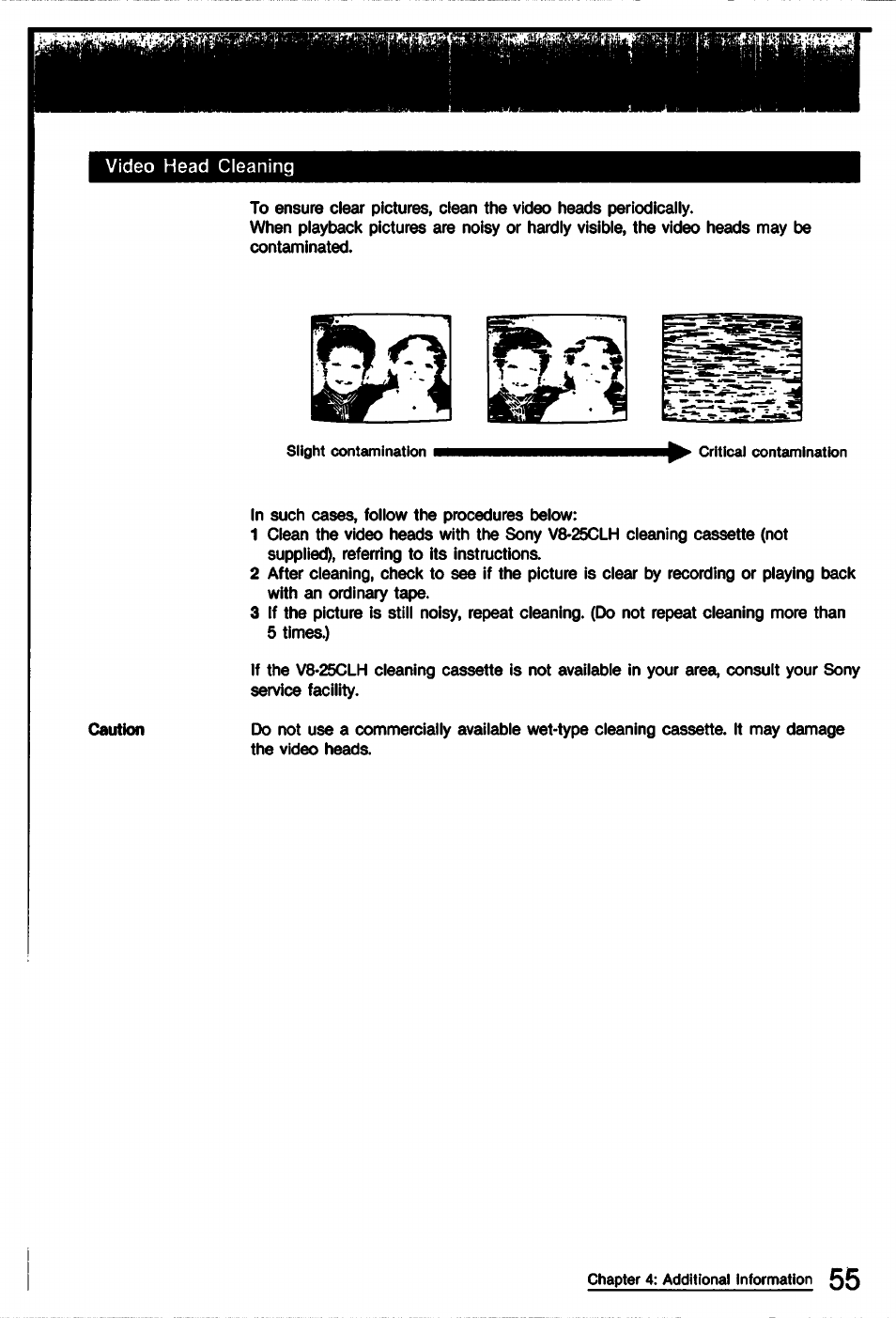 Sony CCD-TR9 User Manual | Page 55 / 72