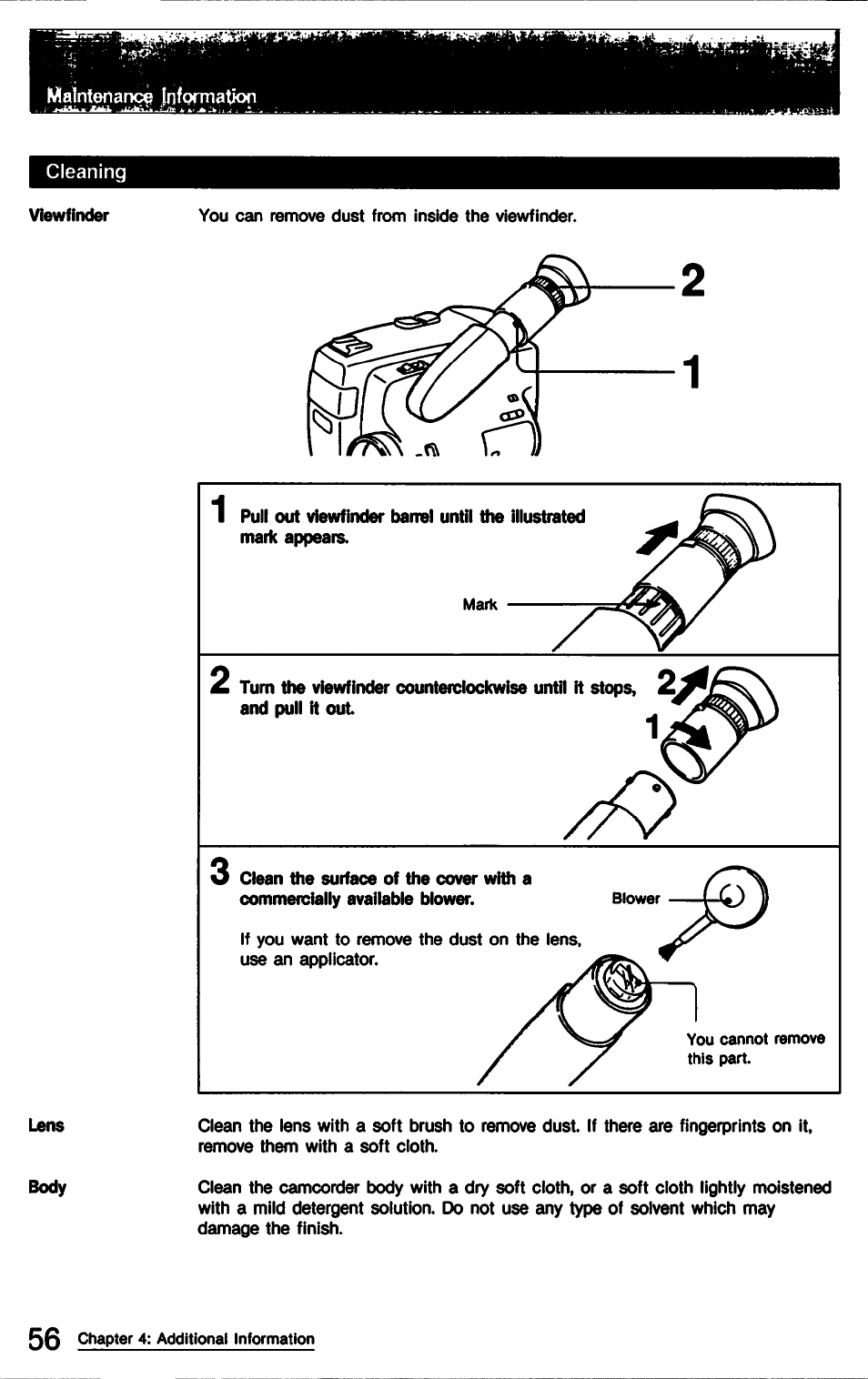 Sony CCD-TR9 User Manual | Page 56 / 72