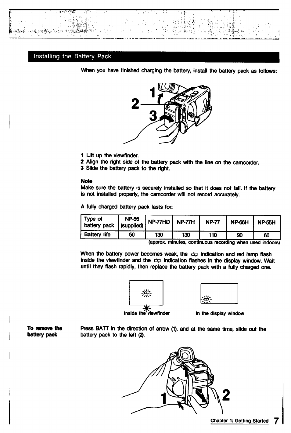 Sony CCD-TR9 User Manual | Page 7 / 72