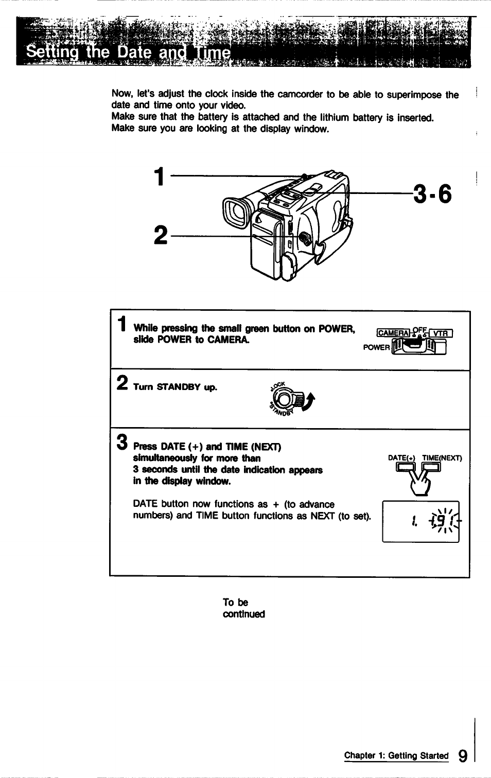 Sony CCD-TR9 User Manual | Page 9 / 72