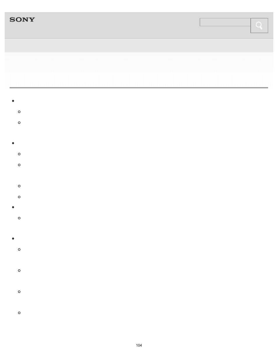 Power and charging | Sony MDR-AS700BT User Manual | Page 104 / 112