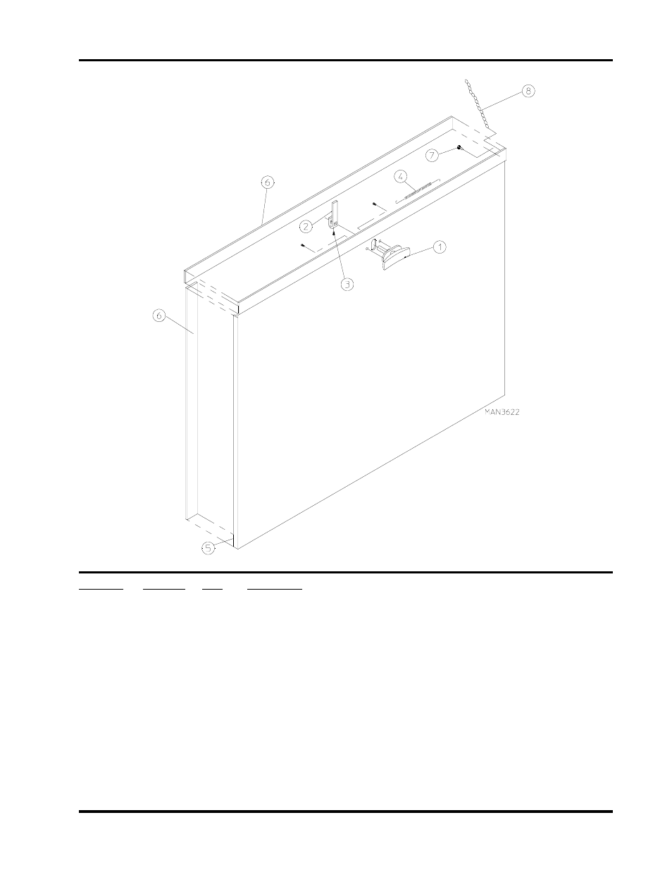Drop lint door assembly | American Dryer Corp. ML-75 User Manual | Page 13 / 54