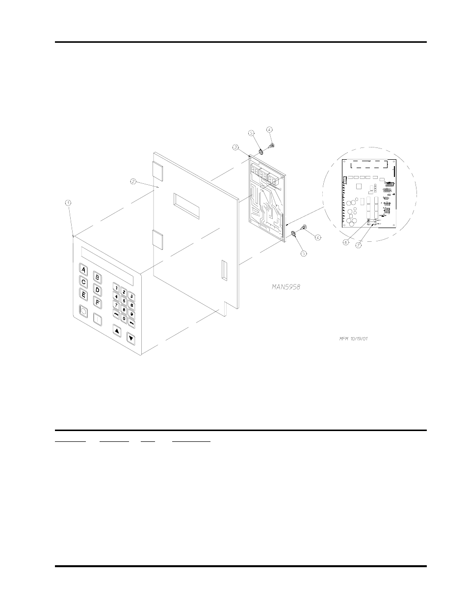 Phase 7 opl microprocessor control door assembly, Phase 7 opl microprocessor control panel assembly | American Dryer Corp. ML-75 User Manual | Page 7 / 54