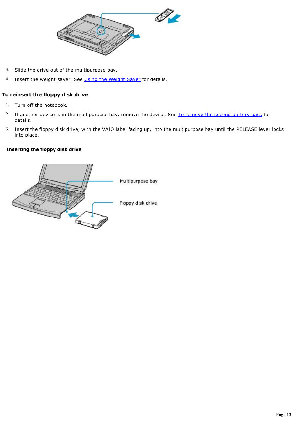 Sony PCG-FXA59 User Manual | Page 12 / 131