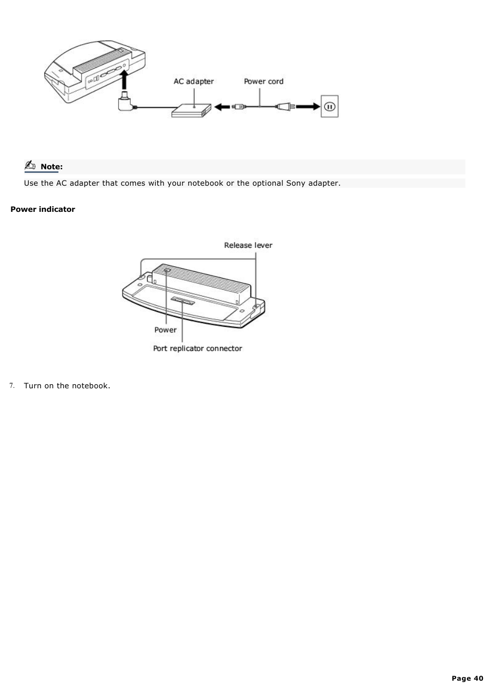 Sony PCG-FXA59 User Manual | Page 40 / 131